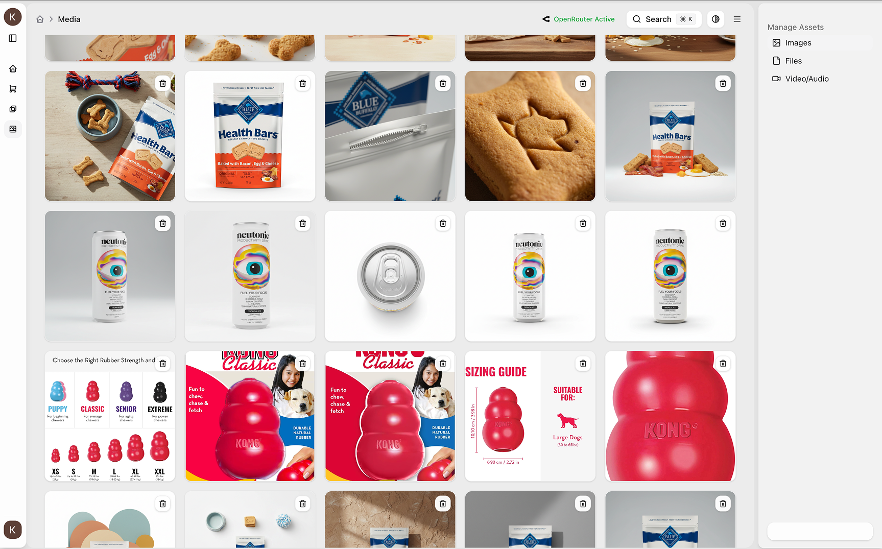 BrandJoy workflow dashboard for workflows and image generation